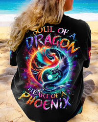 SOUL OF A DRAGON HEART OF A PHOENIX YINYANG ALL OVER PRINT - TLNZ1705244