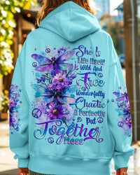 SHE IS LIFE ITSELF DRAGONFLIES ALL OVER PRINT - TYQY2709242
