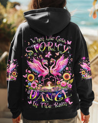 (HOT DEAL) DANCE IN THE RAIN FLAMINGO ALL OVER PRINT - TLNZ1709243