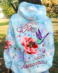 DO NOT WORRY ABOUT TOMORROW ALL OVER PRINT - YHHG0810242