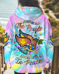 IMAGINE ALL THE PEOPLE LIVING LIFE IN PEACE ALL OVER PRINT - YHHG0710243