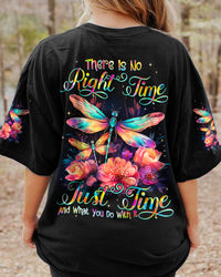 TIME AND WHAT YOU DO WITH IT DRAGONFLY ALL OVER PRINT - TYQY1602242