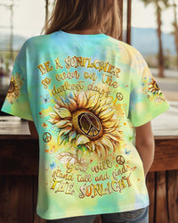 BE A SUNFLOWER ALL OVER PRINT - TLNZ0908242