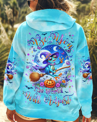 BE YOU THE WORLD WILL ADJUST FROG HALLOWEEN ALL OVER PRINT - YHHG1908243
