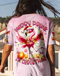 FLAMINGO MERRY DRUNK I'M CHRISTMAS ALL OVER PRINT - TYTM2010232