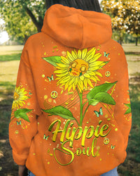 HIPPIE SOUL SUNFLOWER ALL OVER PRINT - YHHG1909244
