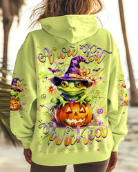 A WEE BIT WICKED HALLOWEEN FROG ALL OVER PRINT - YHHG2008241