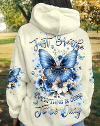 JUST BREATHE BUTTERFLY ALL OVER PRINT - YHHG0509241