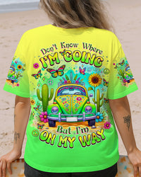 DON'T KNOW WHERE I'M GOING HIPPIE BUS  ALL OVER PRINT - TLNZ0404254