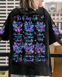 IT'S OKAY TO BUTTERFLIES ALL OVER PRINT - TYQY1506241