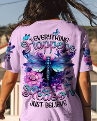 JUST BELIEVE DRAGONFLY ALL OVER PRINT - TYTM1408232