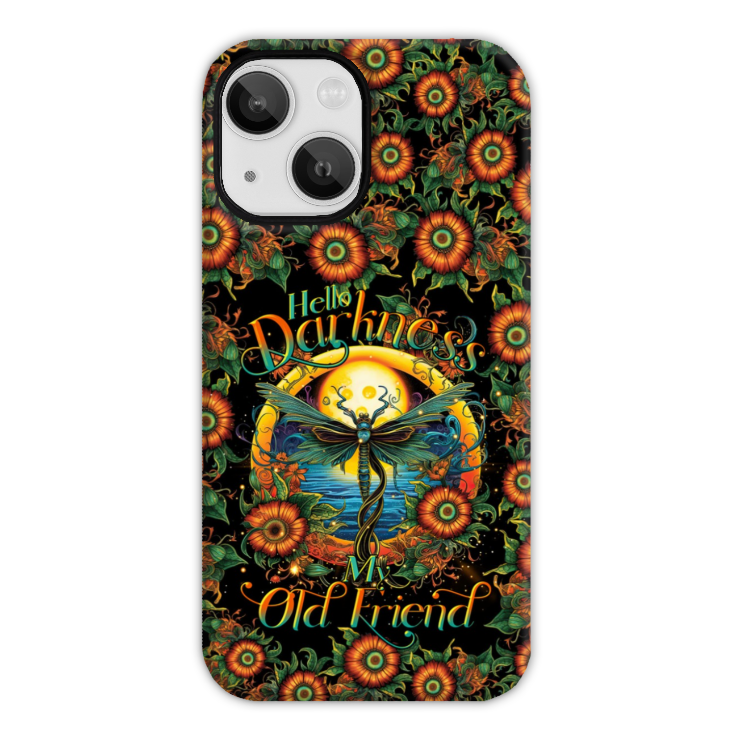 HELLO DARKNESS MY OLD FRIEND DRAGONFLY PHONE CASE - TLTR1007237