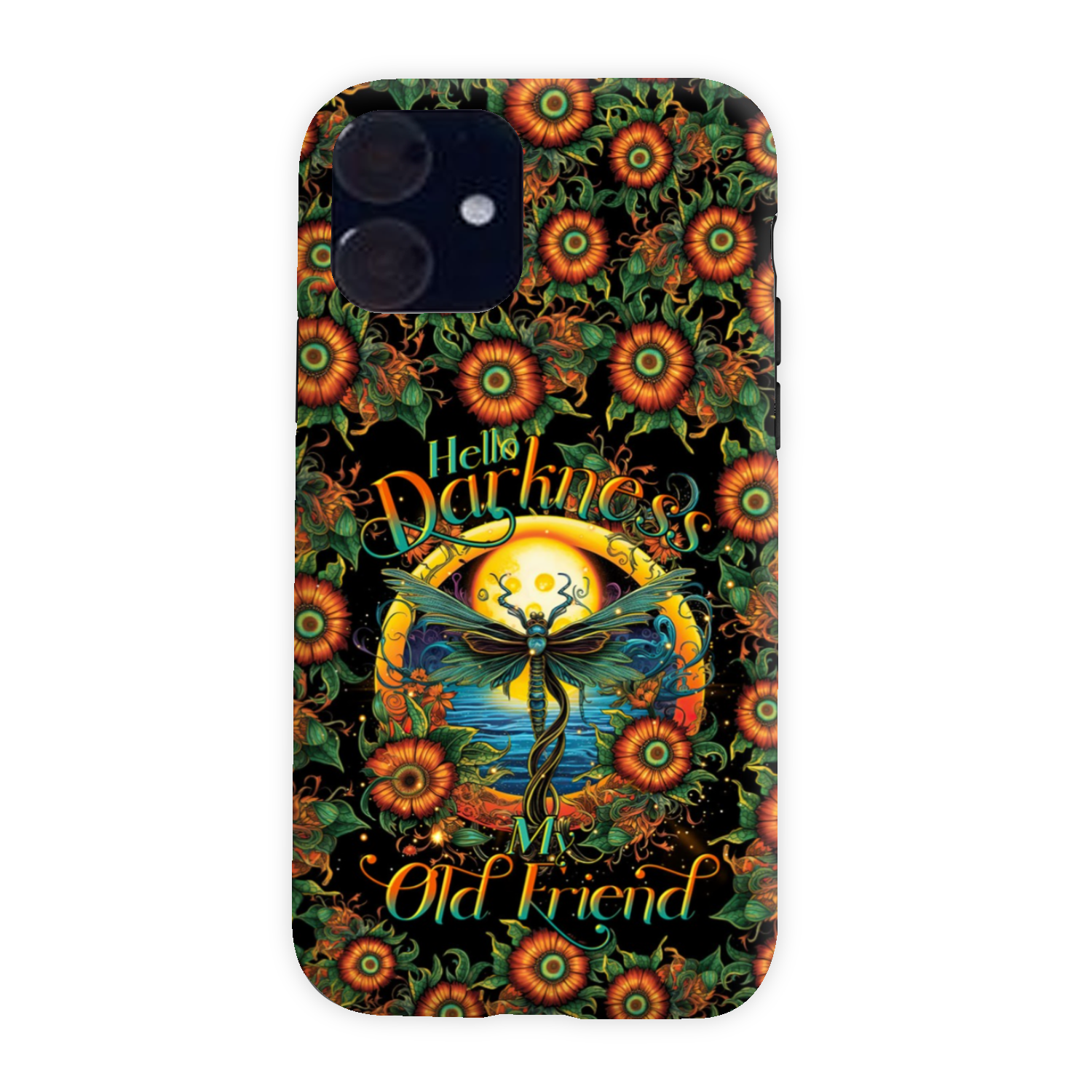 HELLO DARKNESS MY OLD FRIEND DRAGONFLY PHONE CASE - TLTR1007237