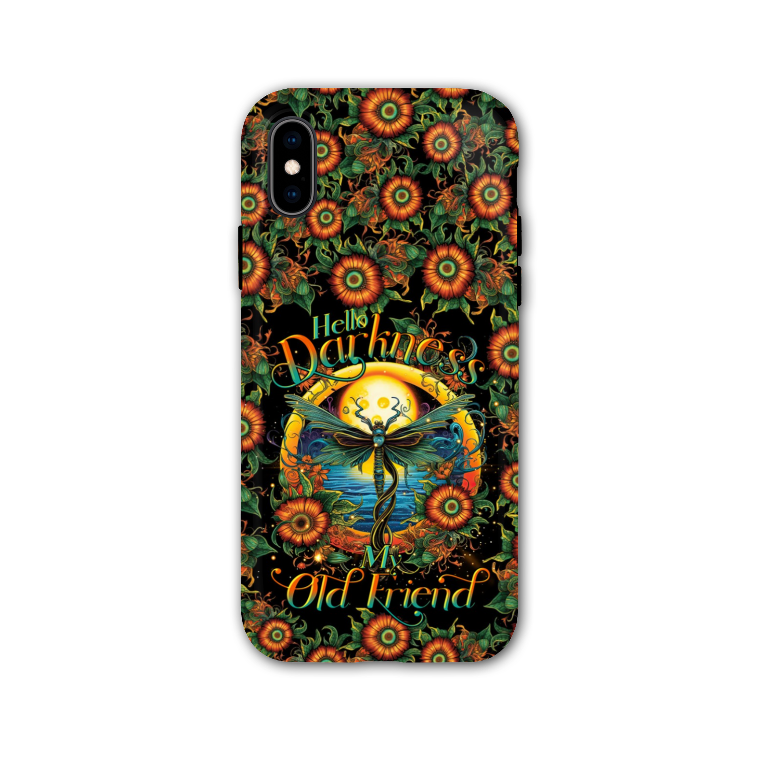 HELLO DARKNESS MY OLD FRIEND DRAGONFLY PHONE CASE - TLTR1007237