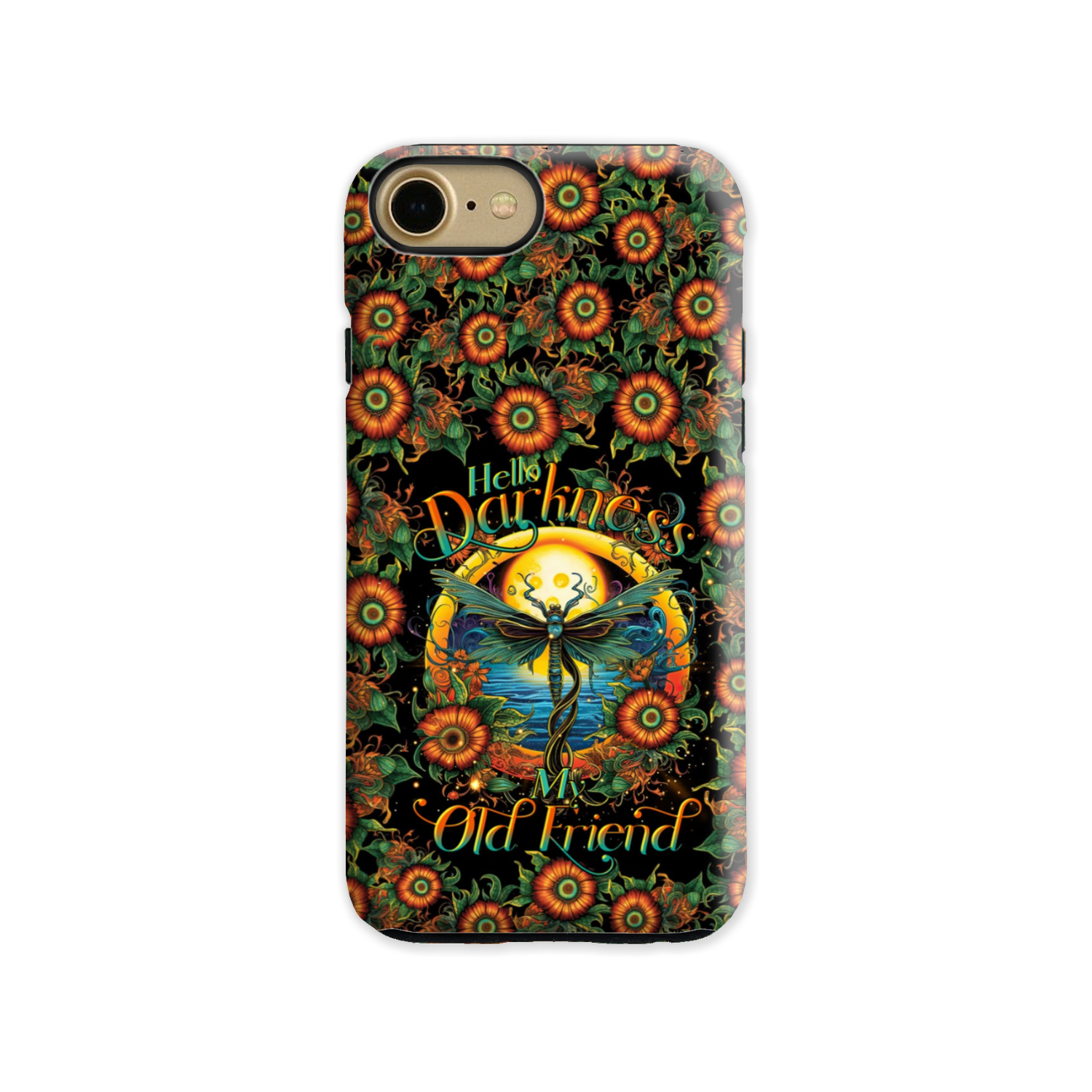 HELLO DARKNESS MY OLD FRIEND DRAGONFLY PHONE CASE - TLTR1007237