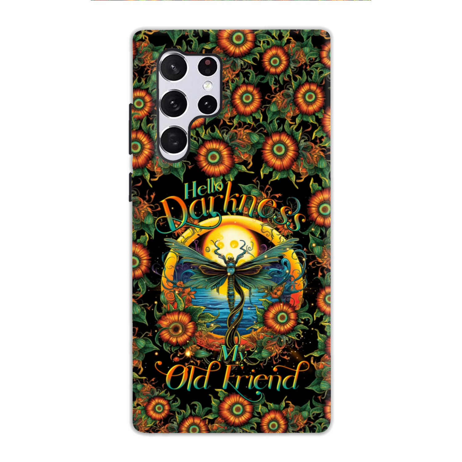 HELLO DARKNESS MY OLD FRIEND DRAGONFLY PHONE CASE - TLTR1007237