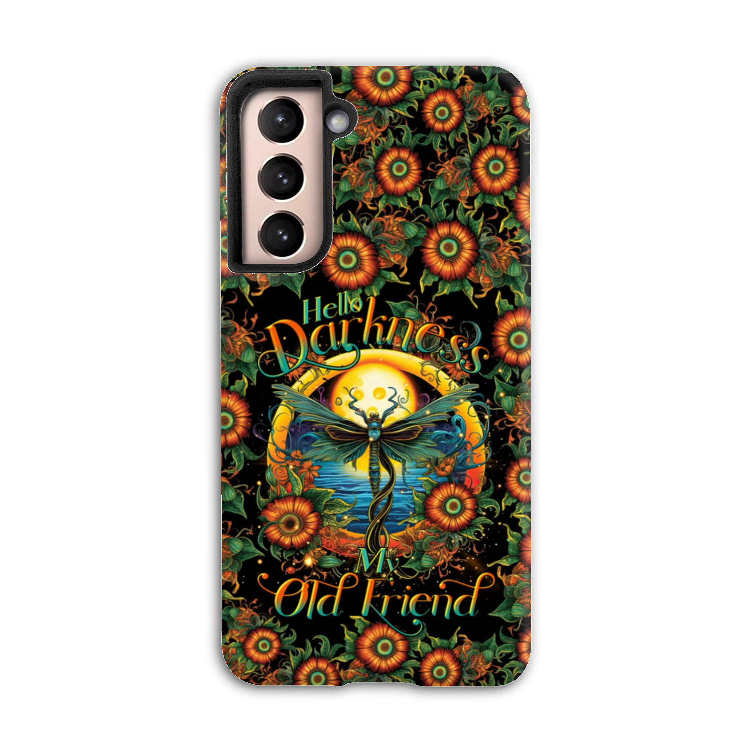 HELLO DARKNESS MY OLD FRIEND DRAGONFLY PHONE CASE - TLTR1007237