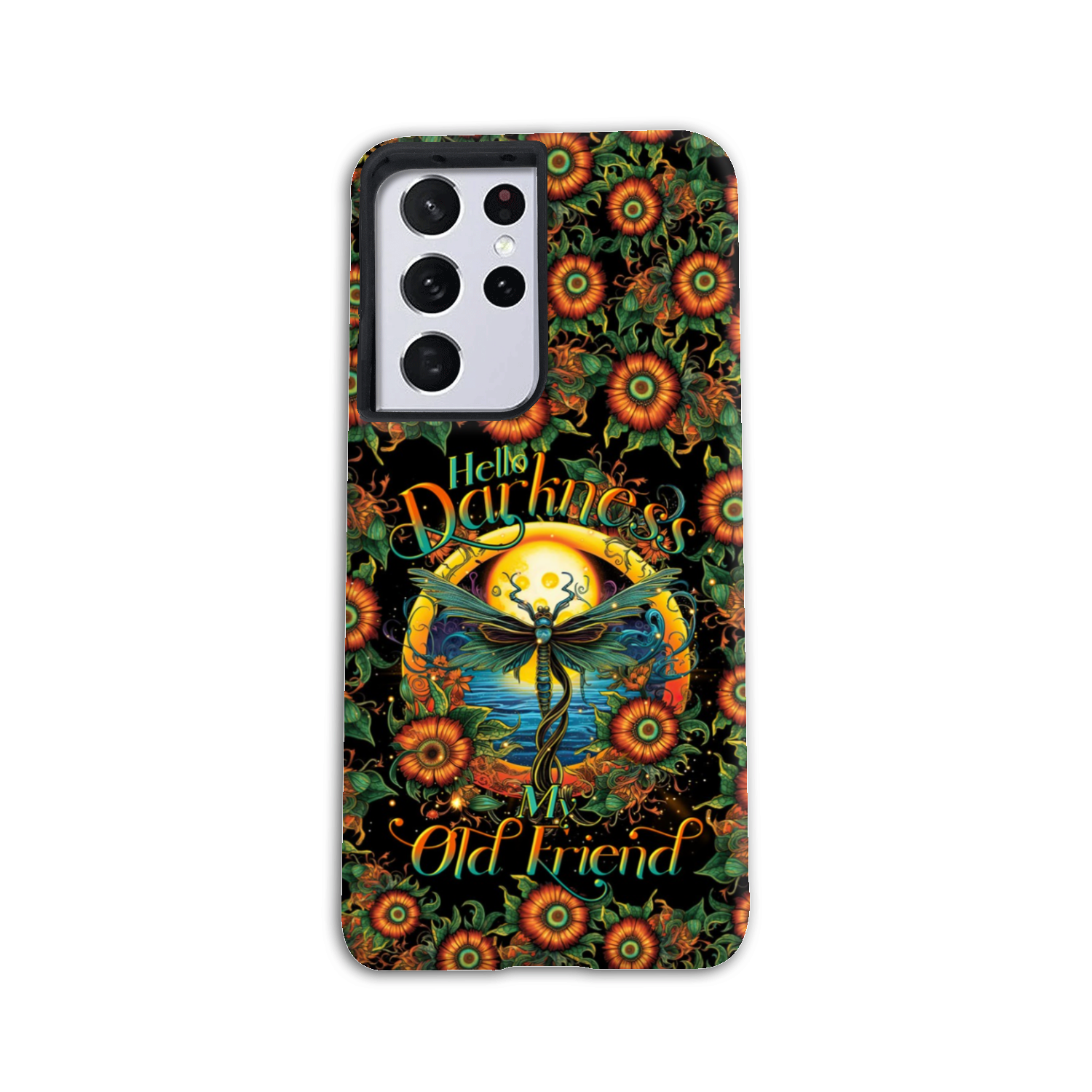 HELLO DARKNESS MY OLD FRIEND DRAGONFLY PHONE CASE - TLTR1007237