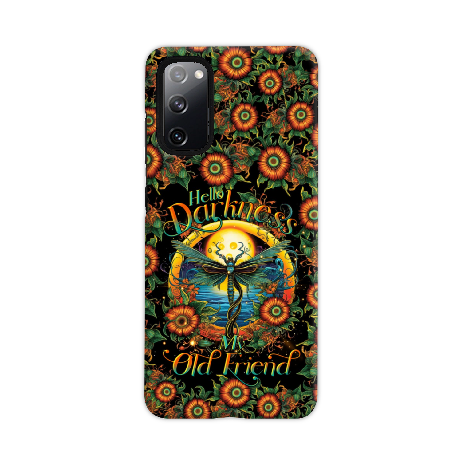 HELLO DARKNESS MY OLD FRIEND DRAGONFLY PHONE CASE - TLTR1007237