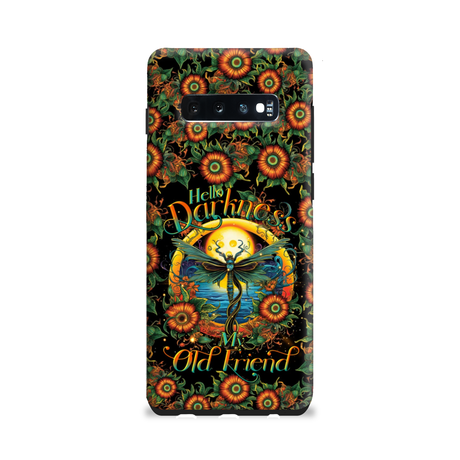 HELLO DARKNESS MY OLD FRIEND DRAGONFLY PHONE CASE - TLTR1007237