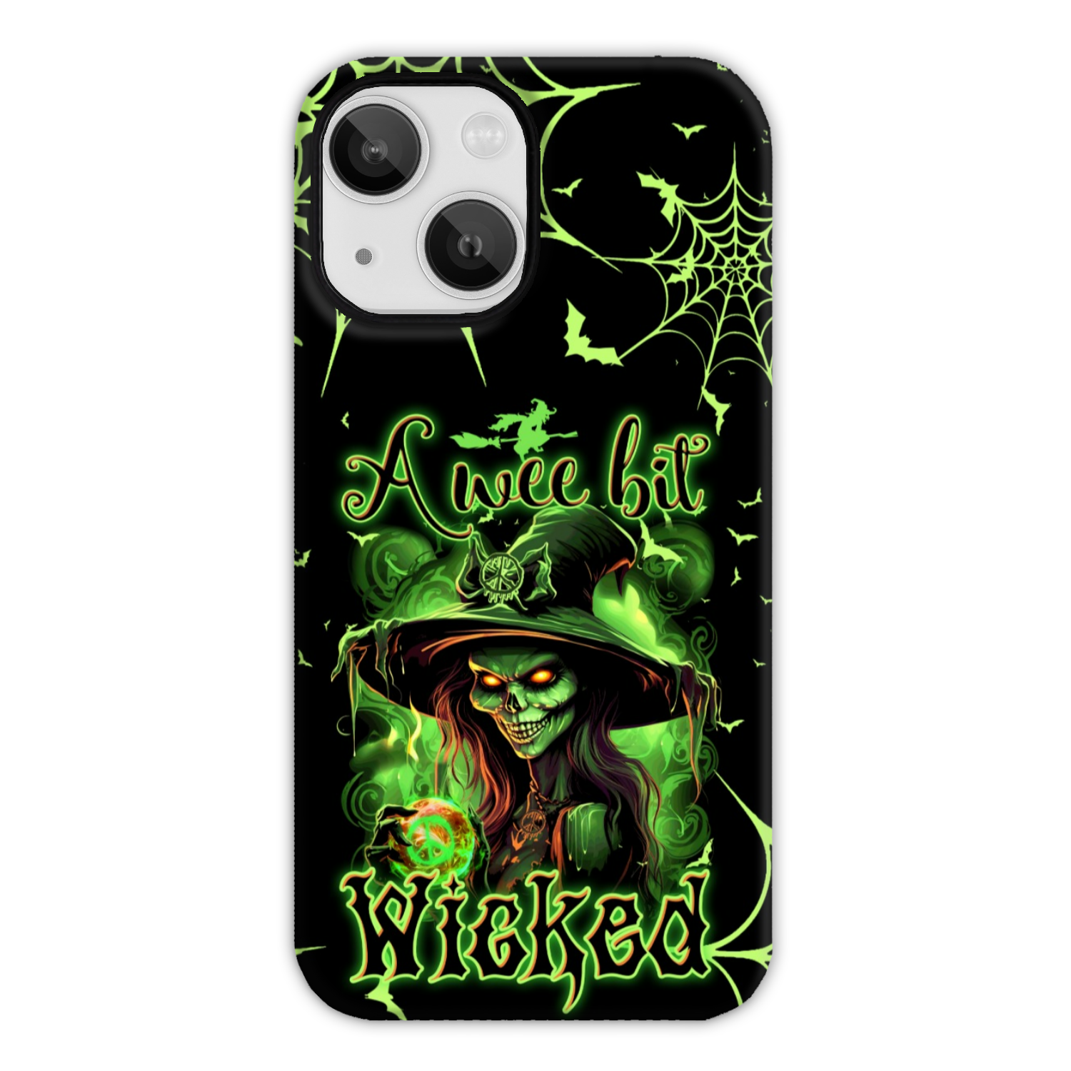 A WEE BIT WICKED HALLOWEEN PHONE CASE A WEE BIT WICKED HALLOWEEN PHONE CASE