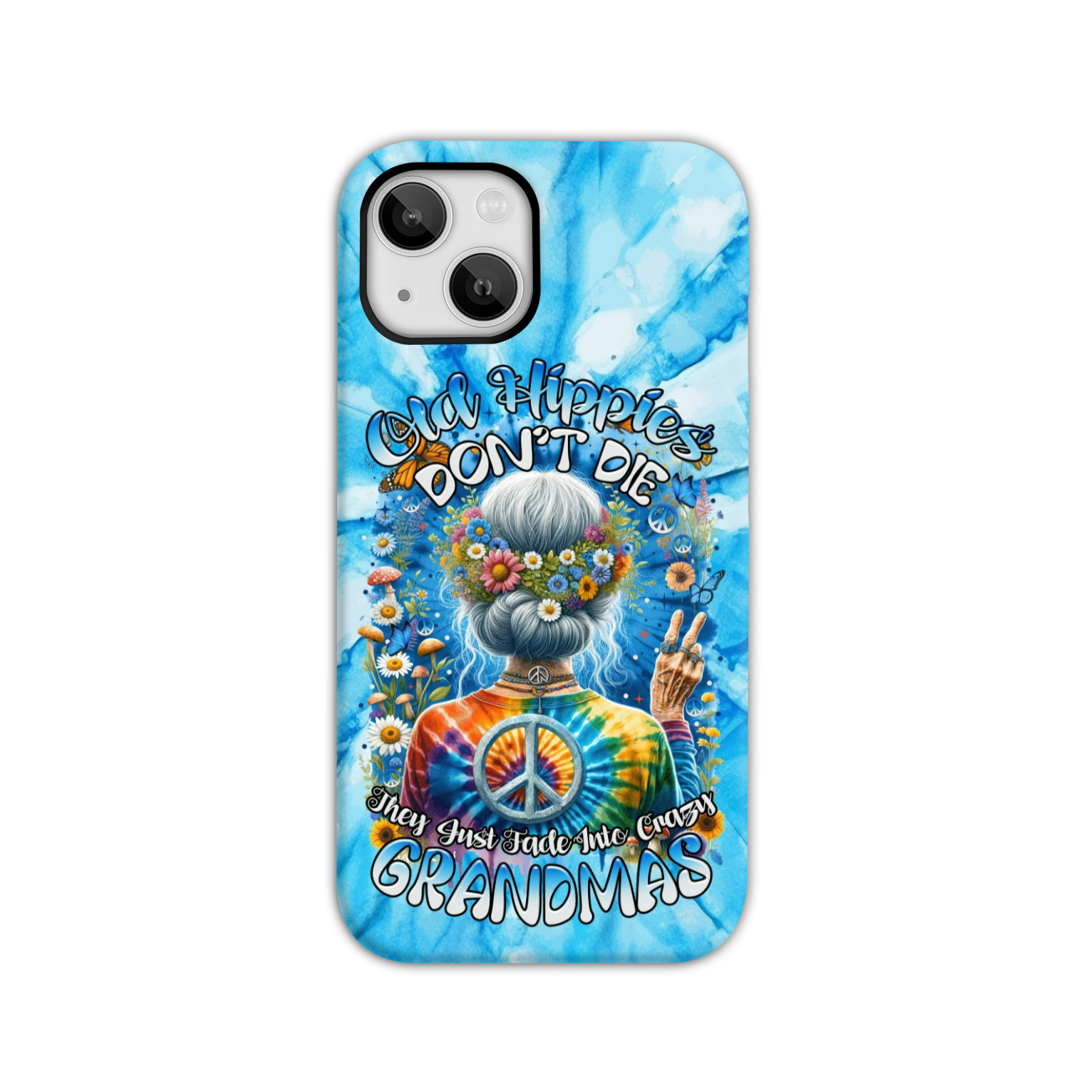 OLD HIPPIE TIE DYE PHONE CASE - TYTM0512232