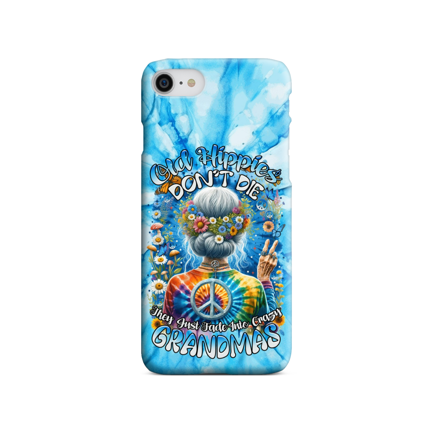 OLD HIPPIE TIE DYE PHONE CASE - TYTM0512232