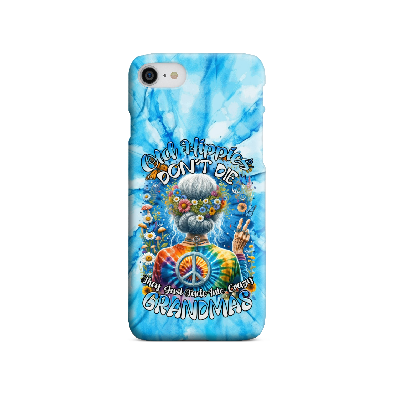 OLD HIPPIE TIE DYE PHONE CASE - TYTM0512232