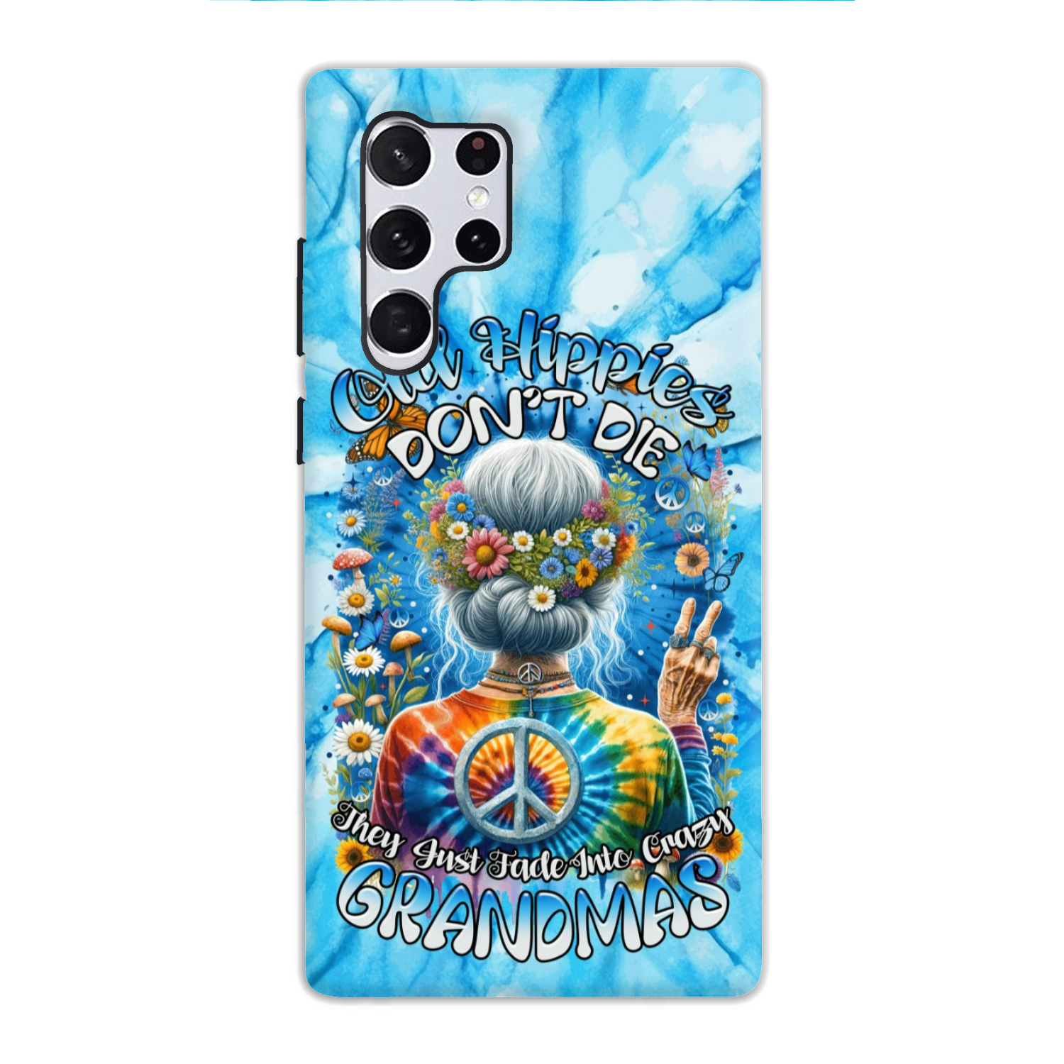 OLD HIPPIE TIE DYE PHONE CASE - TYTM0512232