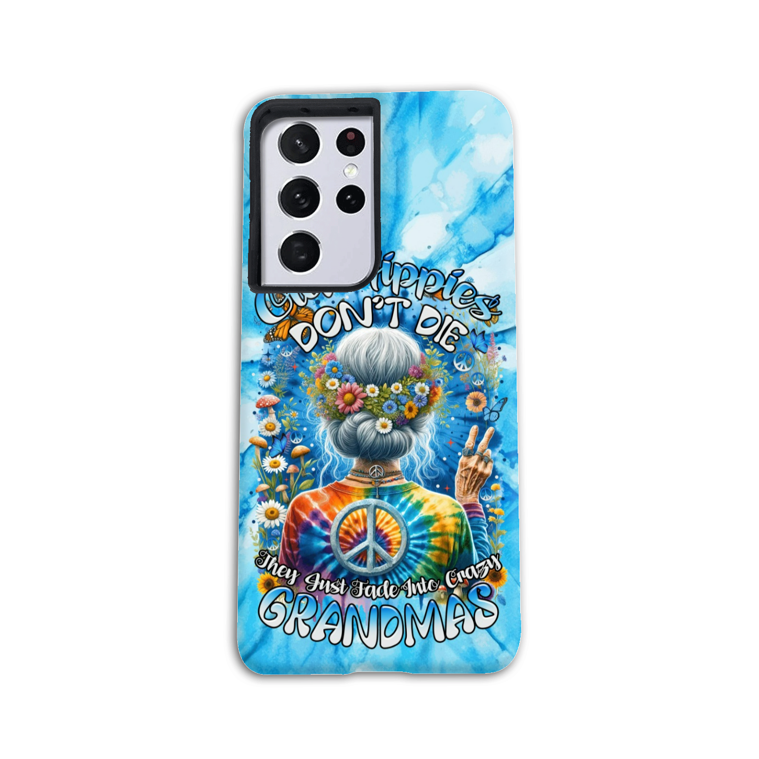 OLD HIPPIE TIE DYE PHONE CASE - TYTM0512232