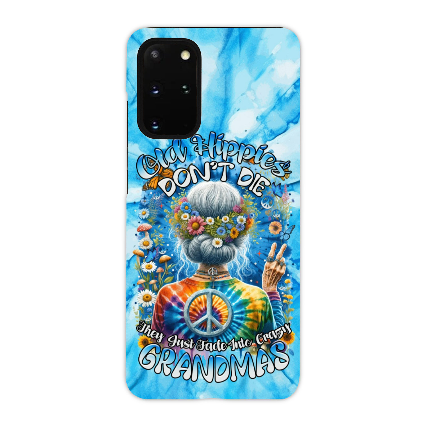 OLD HIPPIE TIE DYE PHONE CASE - TYTM0512232