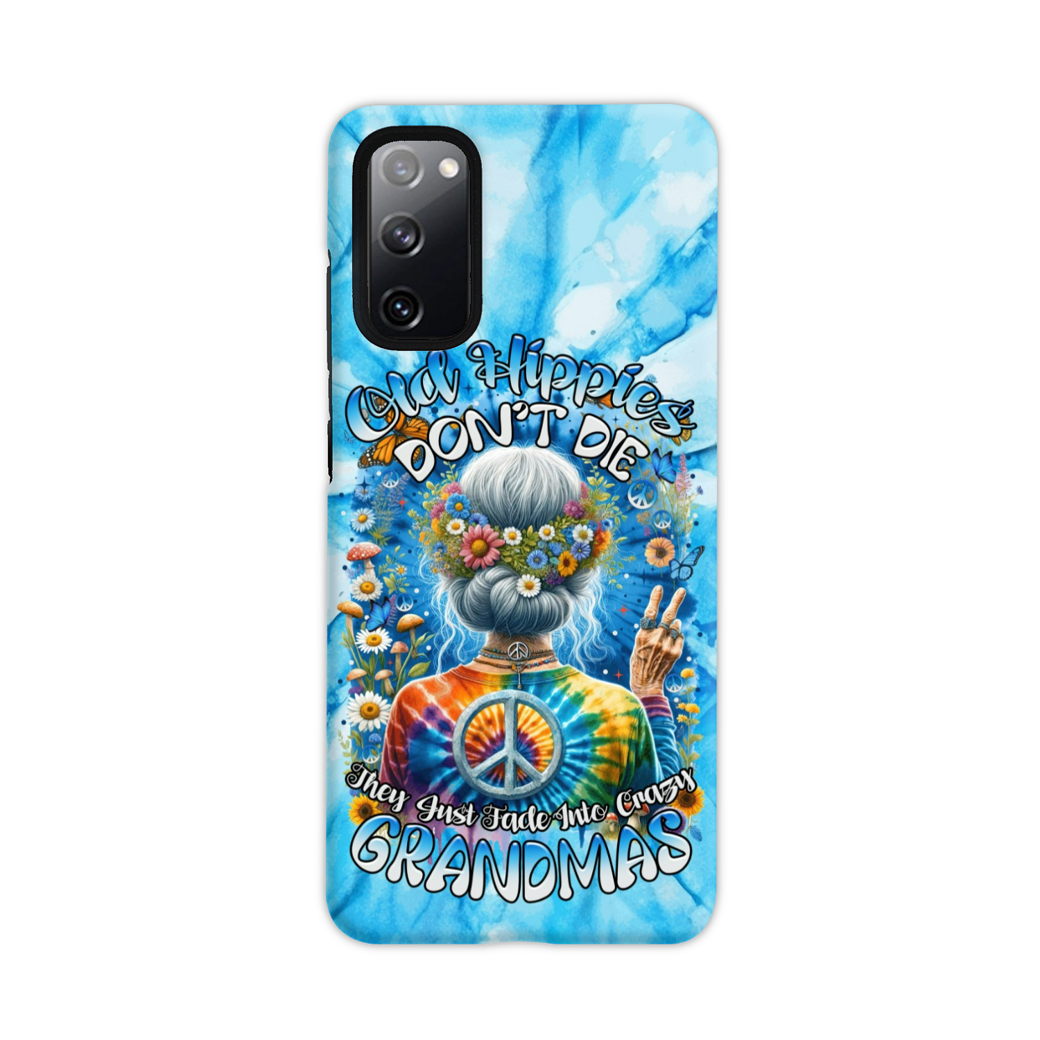 OLD HIPPIE TIE DYE PHONE CASE - TYTM0512232