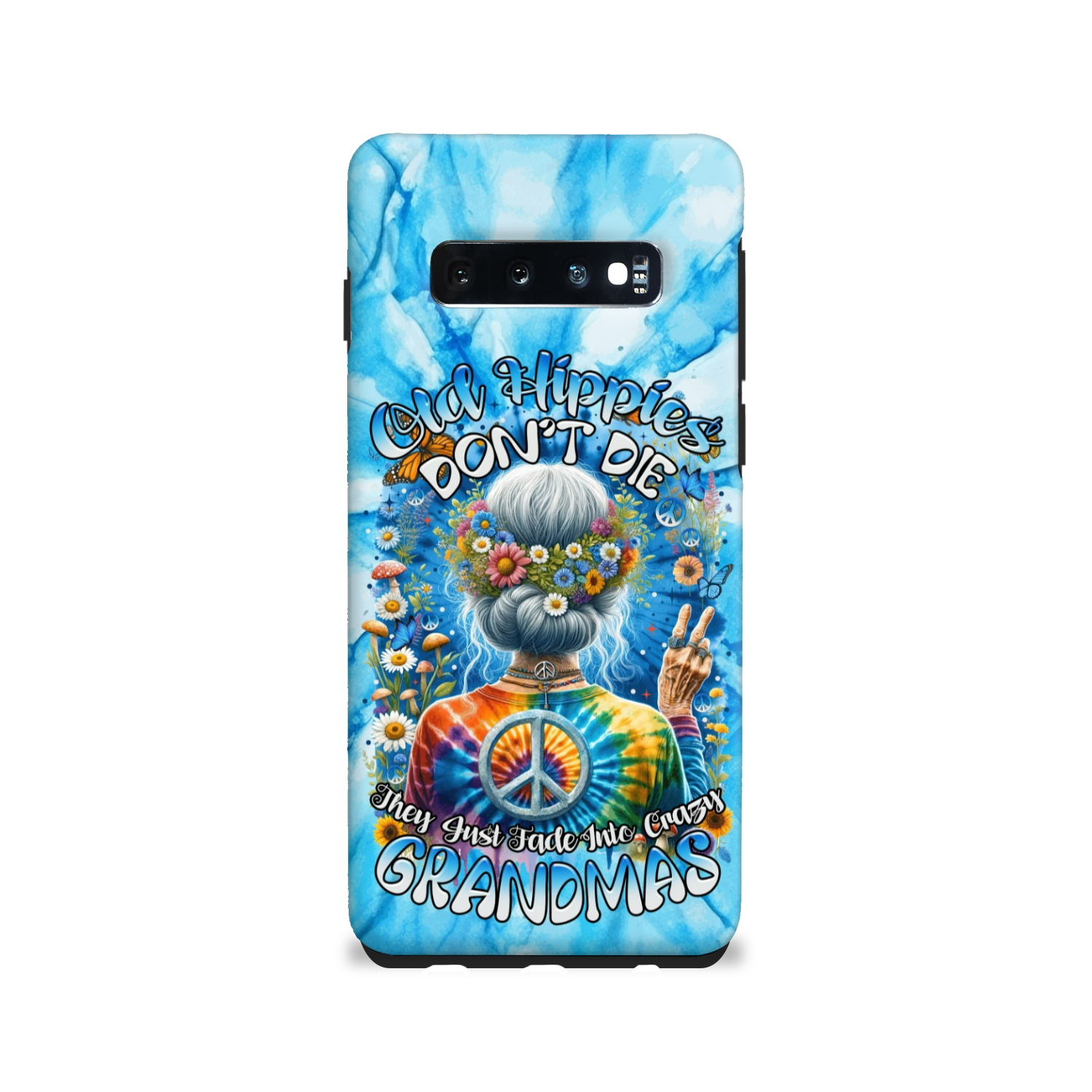 OLD HIPPIE TIE DYE PHONE CASE - TYTM0512232