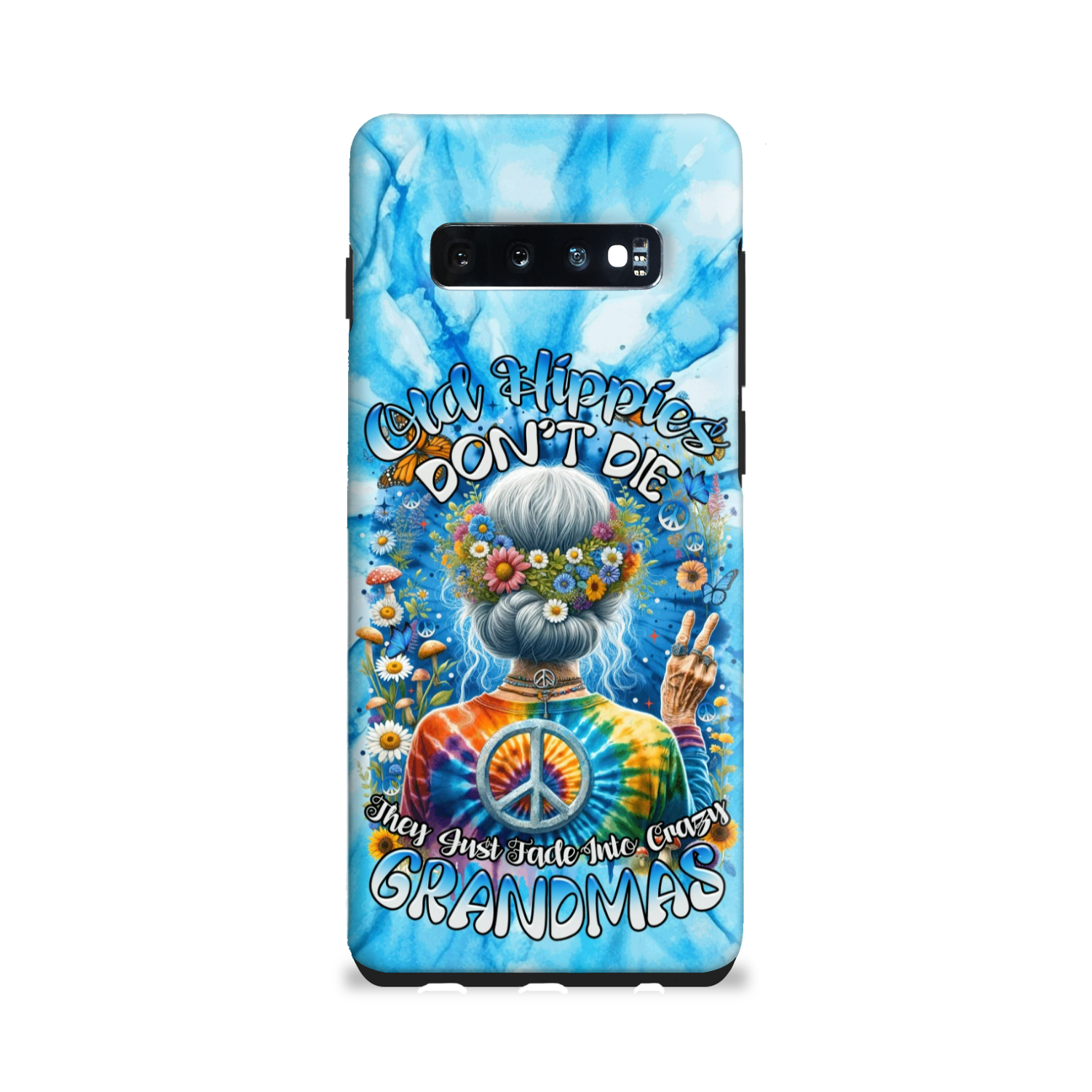 OLD HIPPIE TIE DYE PHONE CASE - TYTM0512232