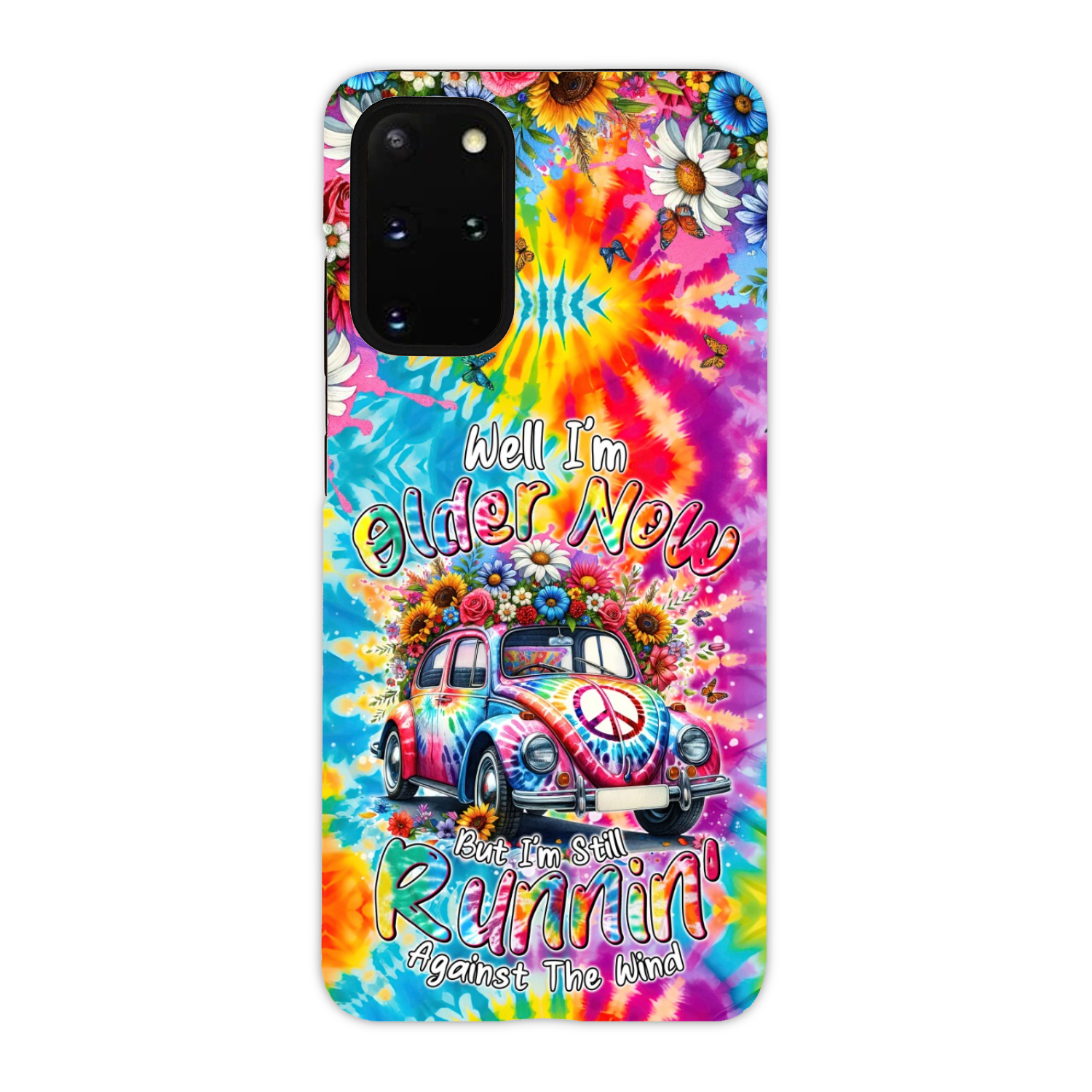 RUNNING AGAINST THE WIND TIE DYE PHONE CASE - TYTM1801246