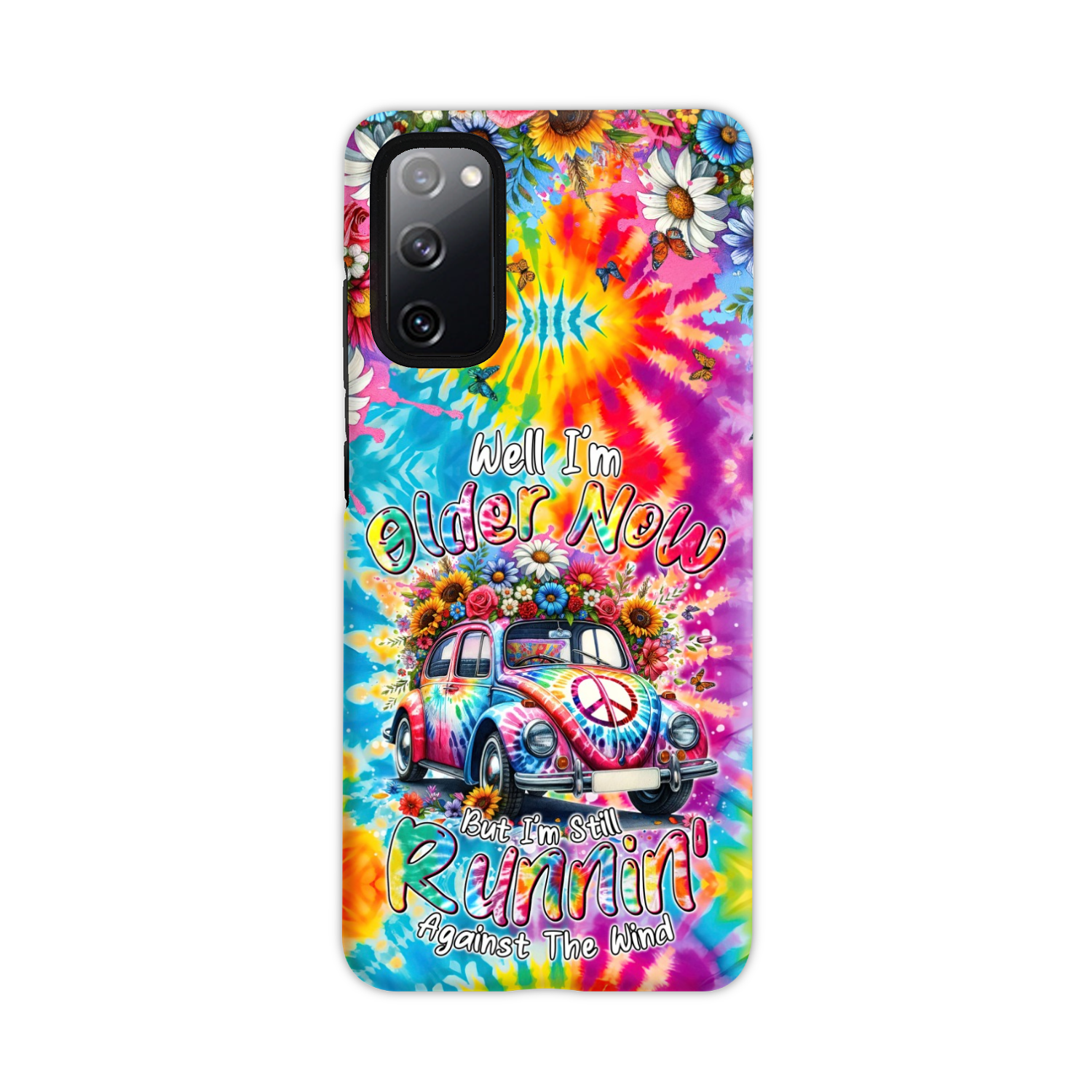 RUNNING AGAINST THE WIND TIE DYE PHONE CASE - TYTM1801246