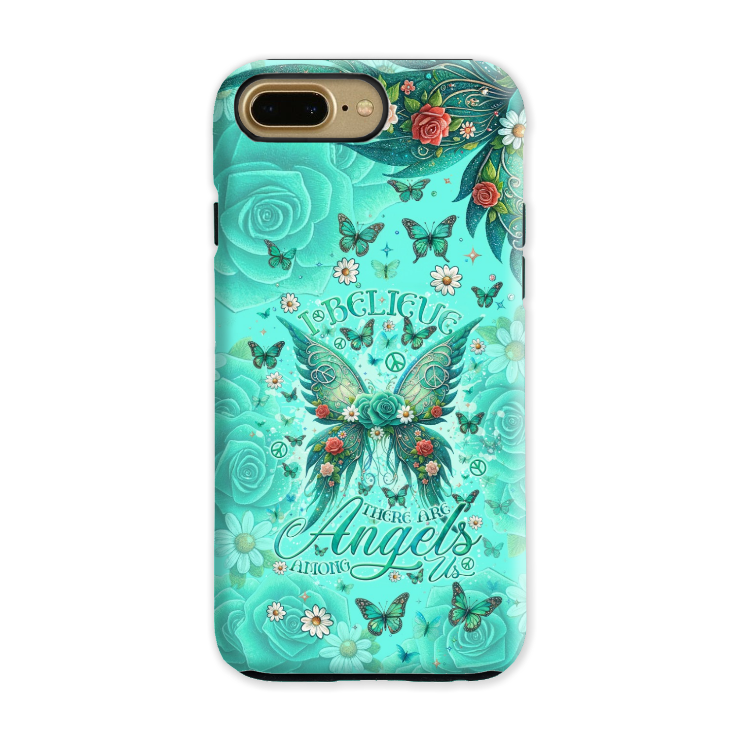 I BELIEVE THERE ARE ANGELS AMONG US WINGS PHONE CASE - TLNO2803242