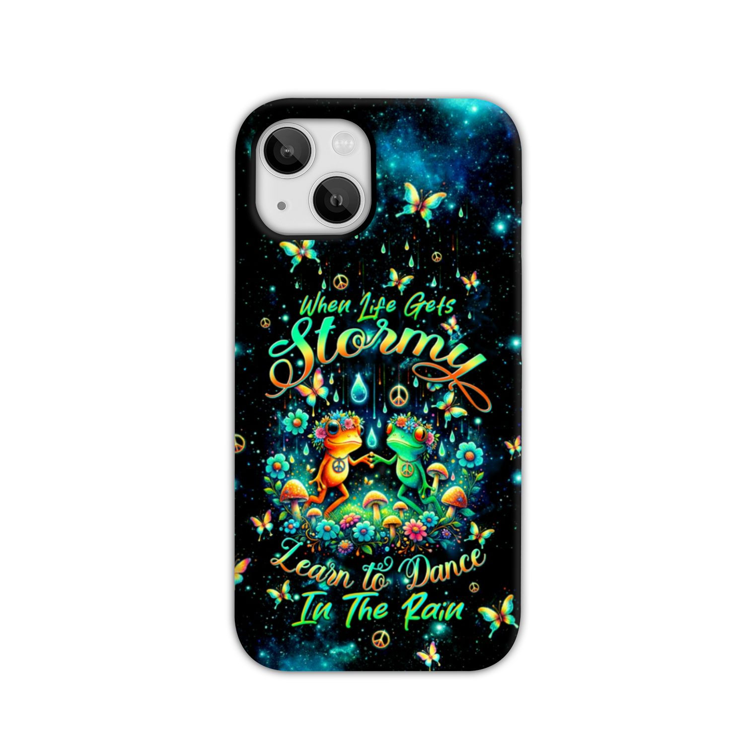 DANCE IN THE RAIN FROG PHONE CASE - TLTW2803243