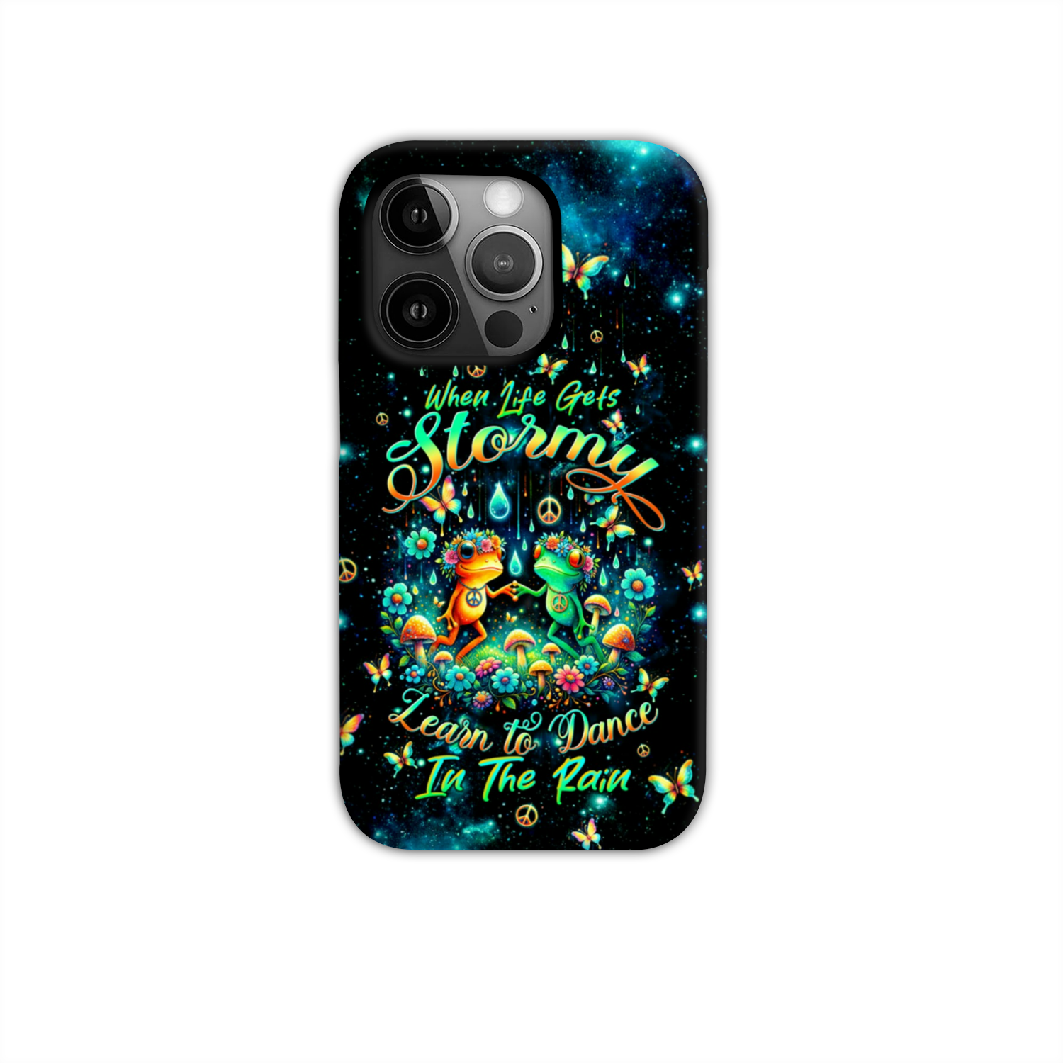 DANCE IN THE RAIN FROG PHONE CASE - TLTW2803243