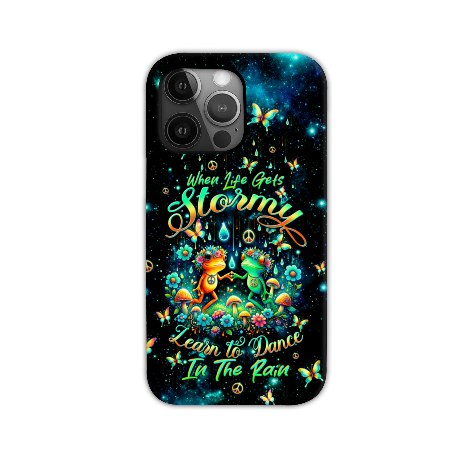 DANCE IN THE RAIN FROG PHONE CASE - TLTW2803243