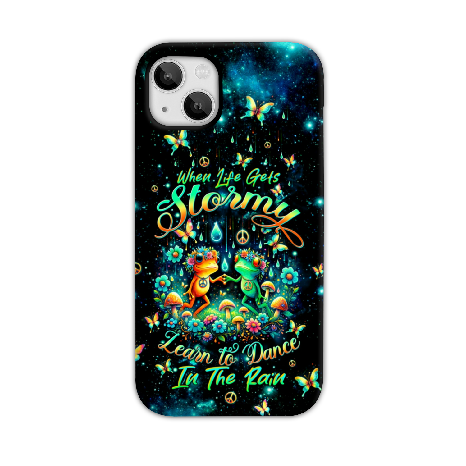 DANCE IN THE RAIN FROG PHONE CASE - TLTW2803243