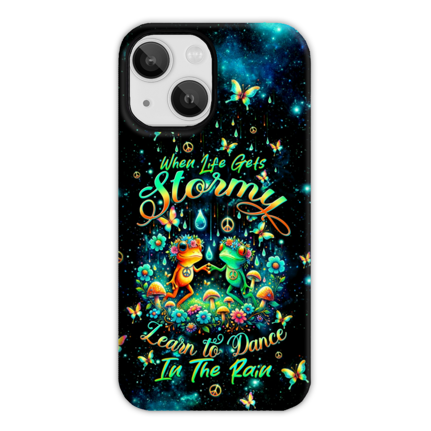 DANCE IN THE RAIN FROG PHONE CASE - TLTW2803243