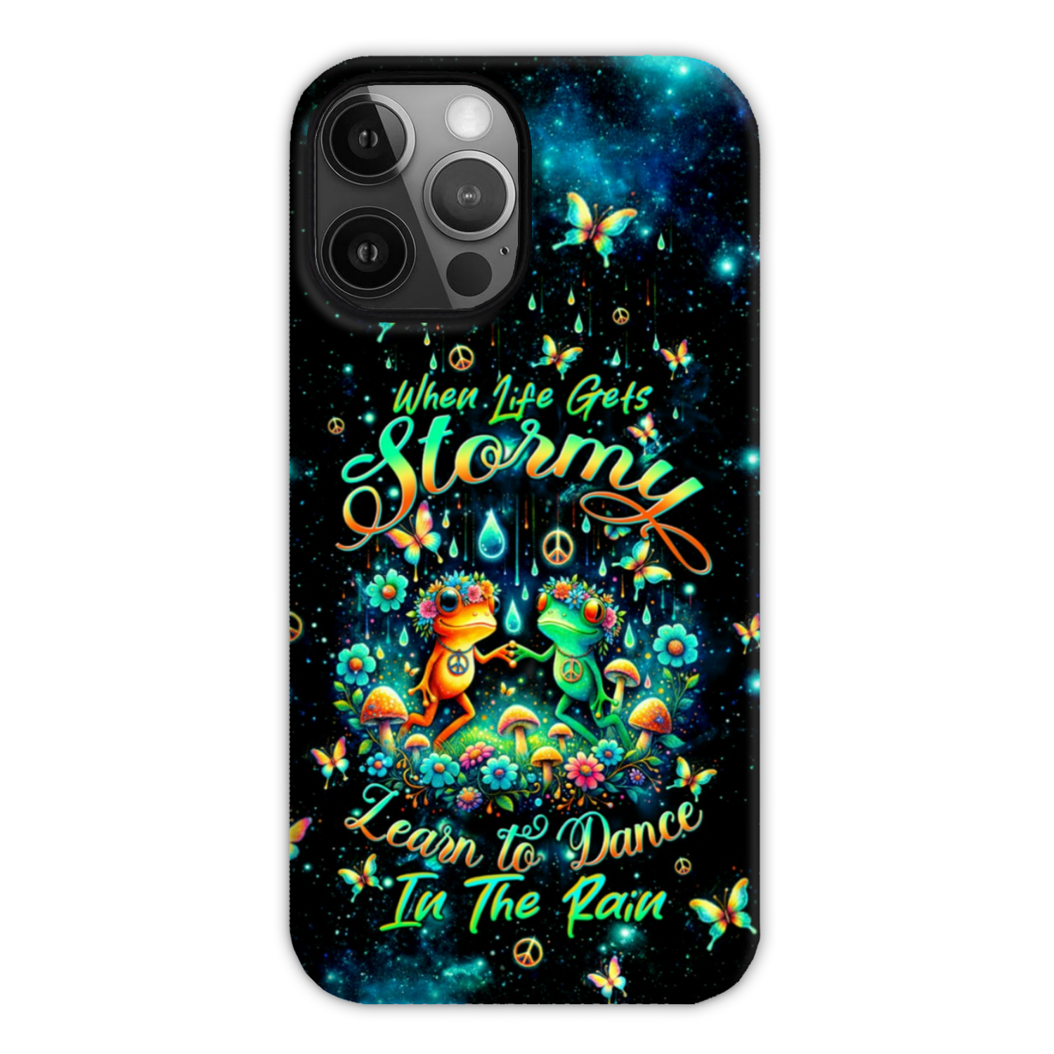 DANCE IN THE RAIN FROG PHONE CASE - TLTW2803243