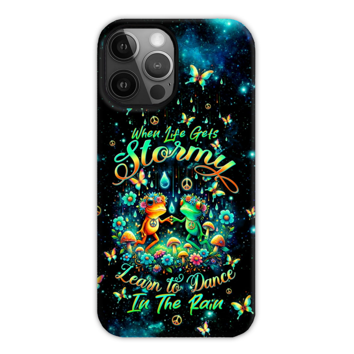 DANCE IN THE RAIN FROG PHONE CASE - TLTW2803243