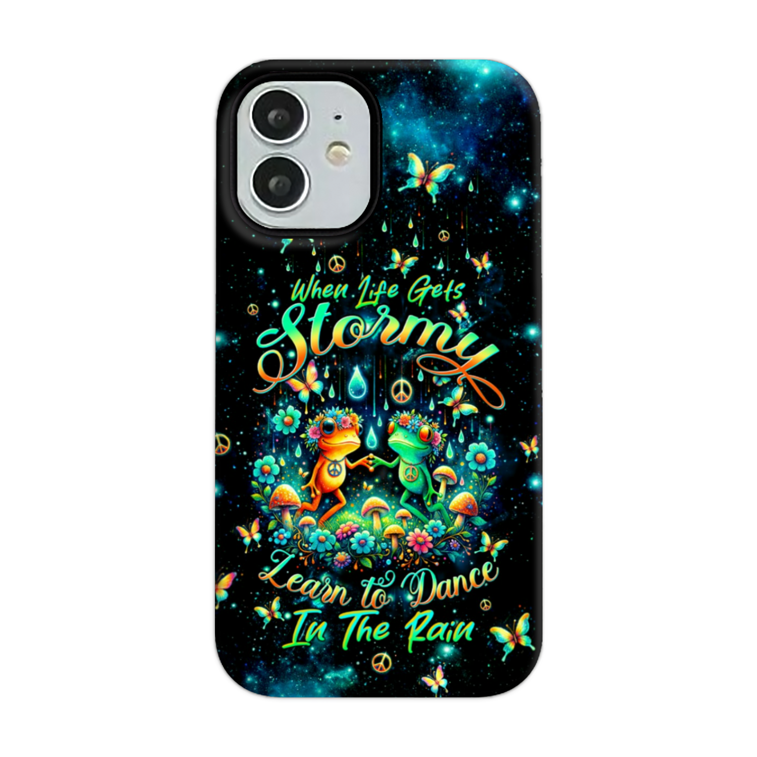 DANCE IN THE RAIN FROG PHONE CASE - TLTW2803243