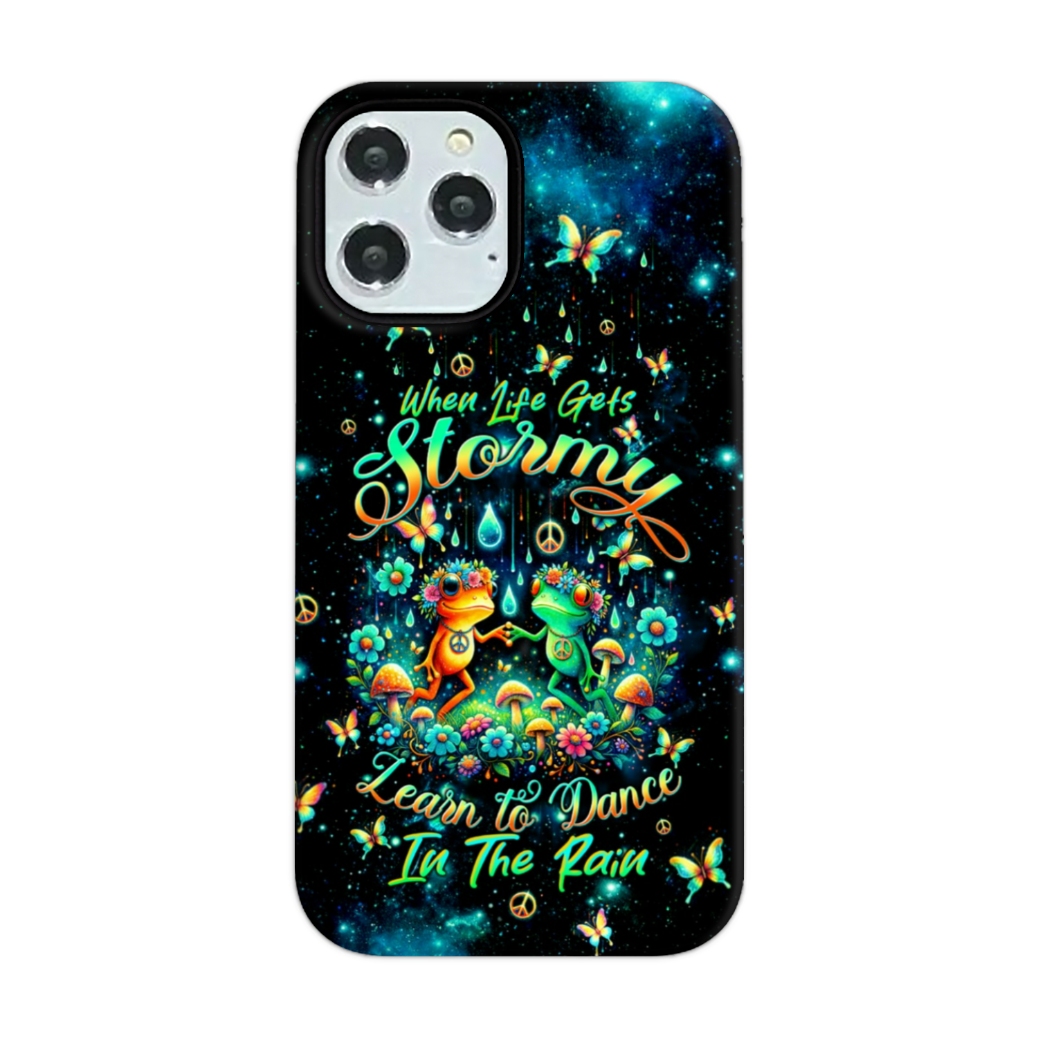 DANCE IN THE RAIN FROG PHONE CASE - TLTW2803243