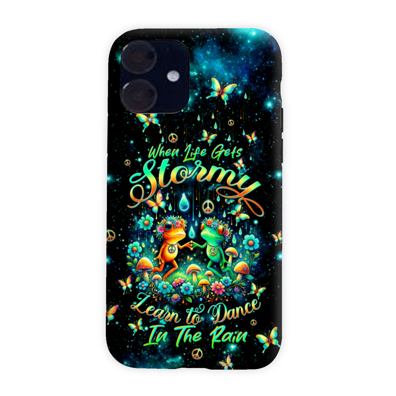 DANCE IN THE RAIN FROG PHONE CASE - TLTW2803243