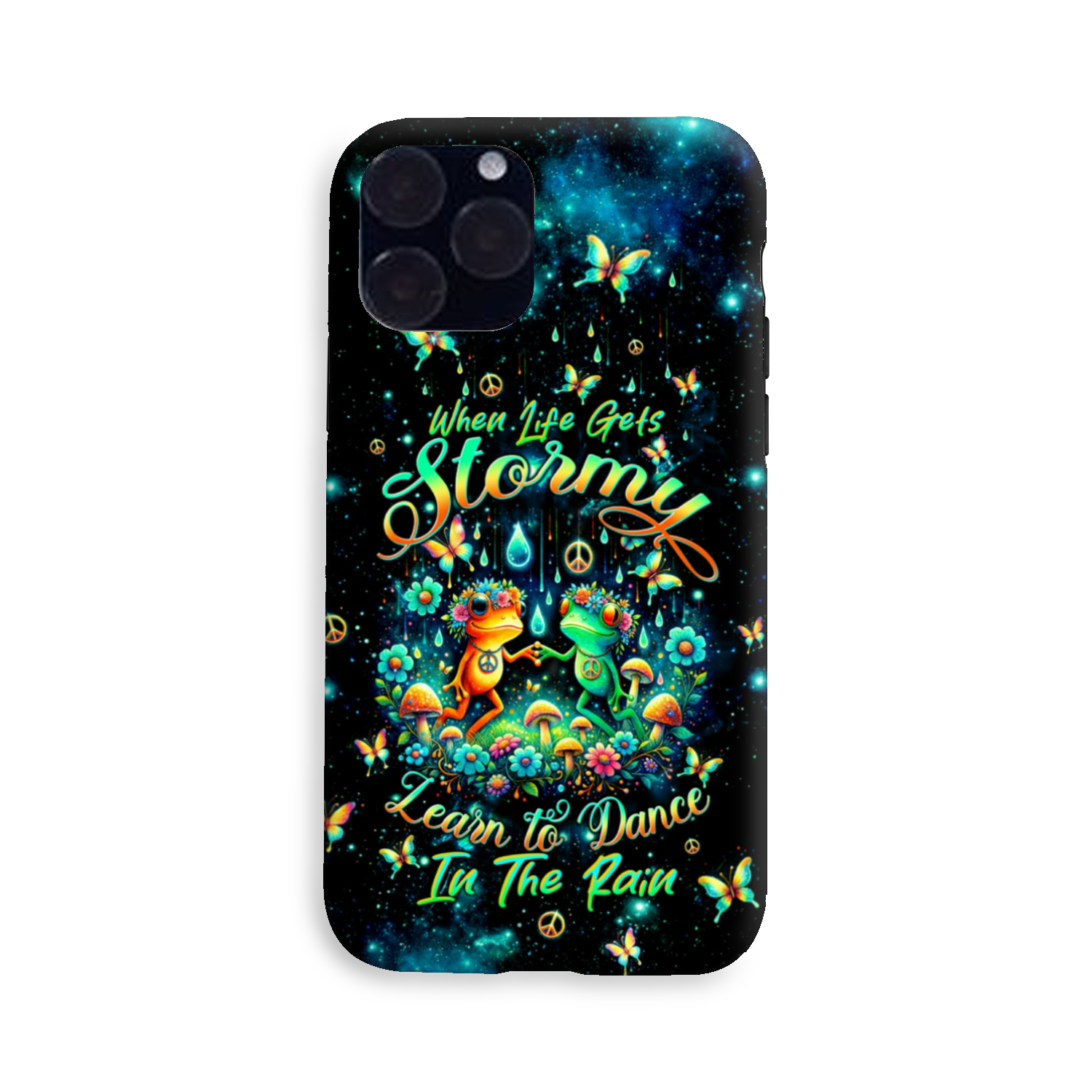 DANCE IN THE RAIN FROG PHONE CASE - TLTW2803243