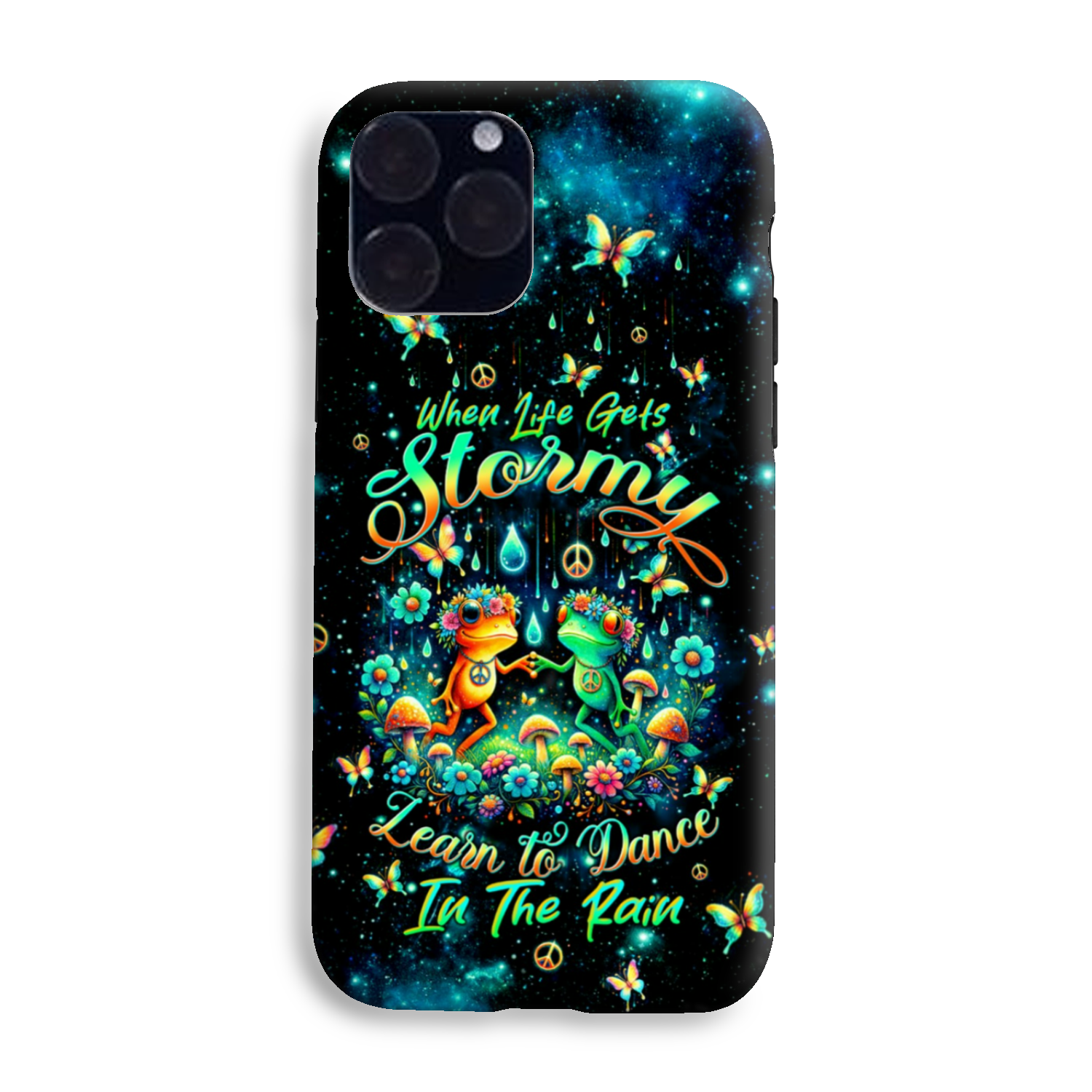 DANCE IN THE RAIN FROG PHONE CASE - TLTW2803243