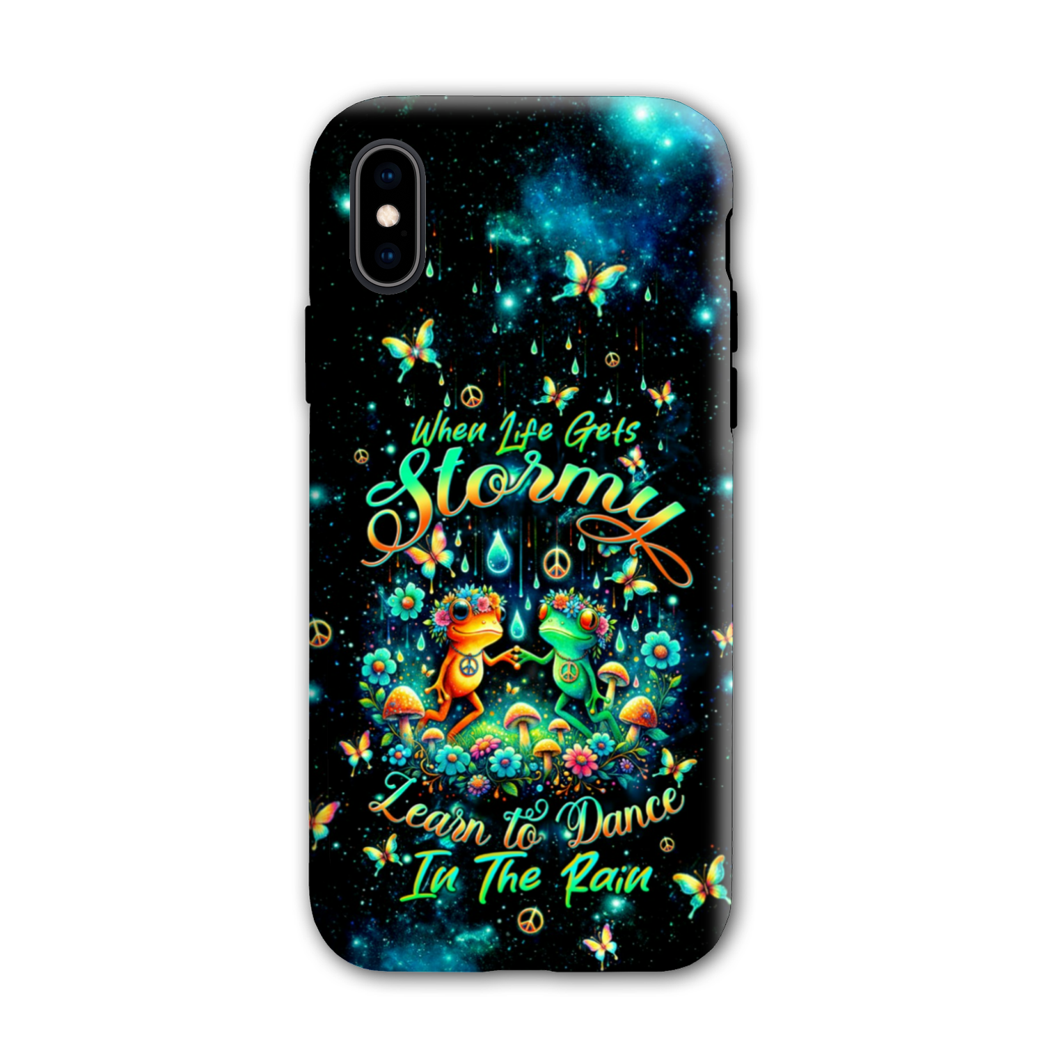 DANCE IN THE RAIN FROG PHONE CASE - TLTW2803243